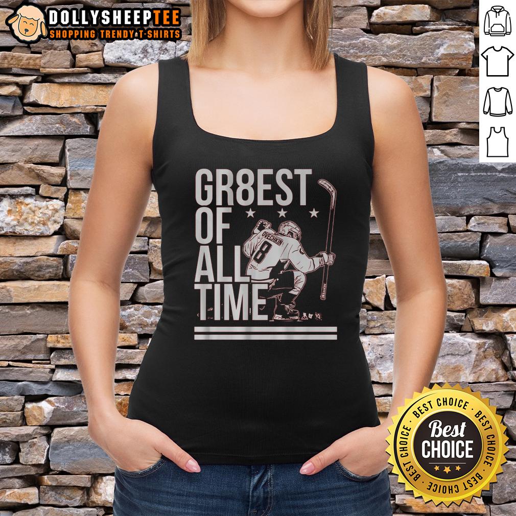 Awesome Alex Ovechkin The Gr8est Of All Time T-Shirt - Image 4