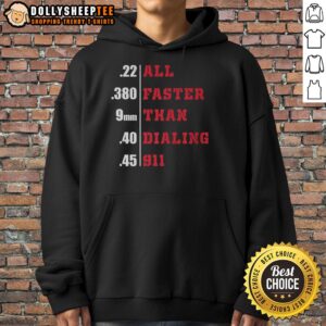 Alternative view of Awesome All Faster Than Dialing 911 T-Shirt
