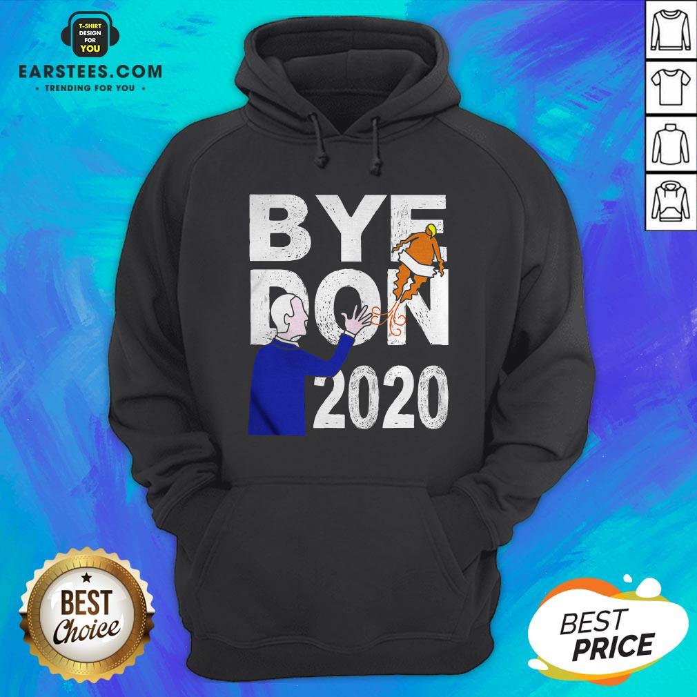 Awesome Bye Don 2020 Biden Waving At Trump Balloon Funny Anti Trump Shirt - Image 2