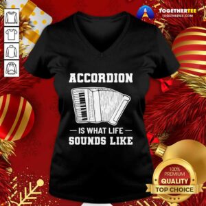 Alternative view of Official Accordion Is What Life Sounds Like Shirt