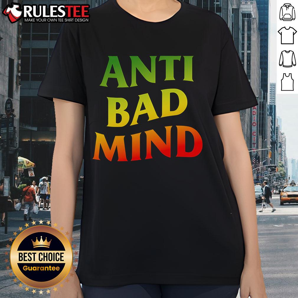 Awesome Gradient Anti Bad Mind T-Shirt - Image 3