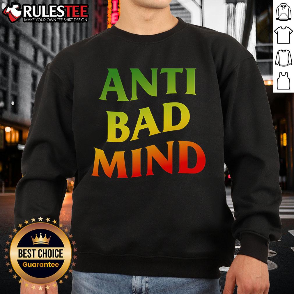 Awesome Gradient Anti Bad Mind T-Shirt - Image 5