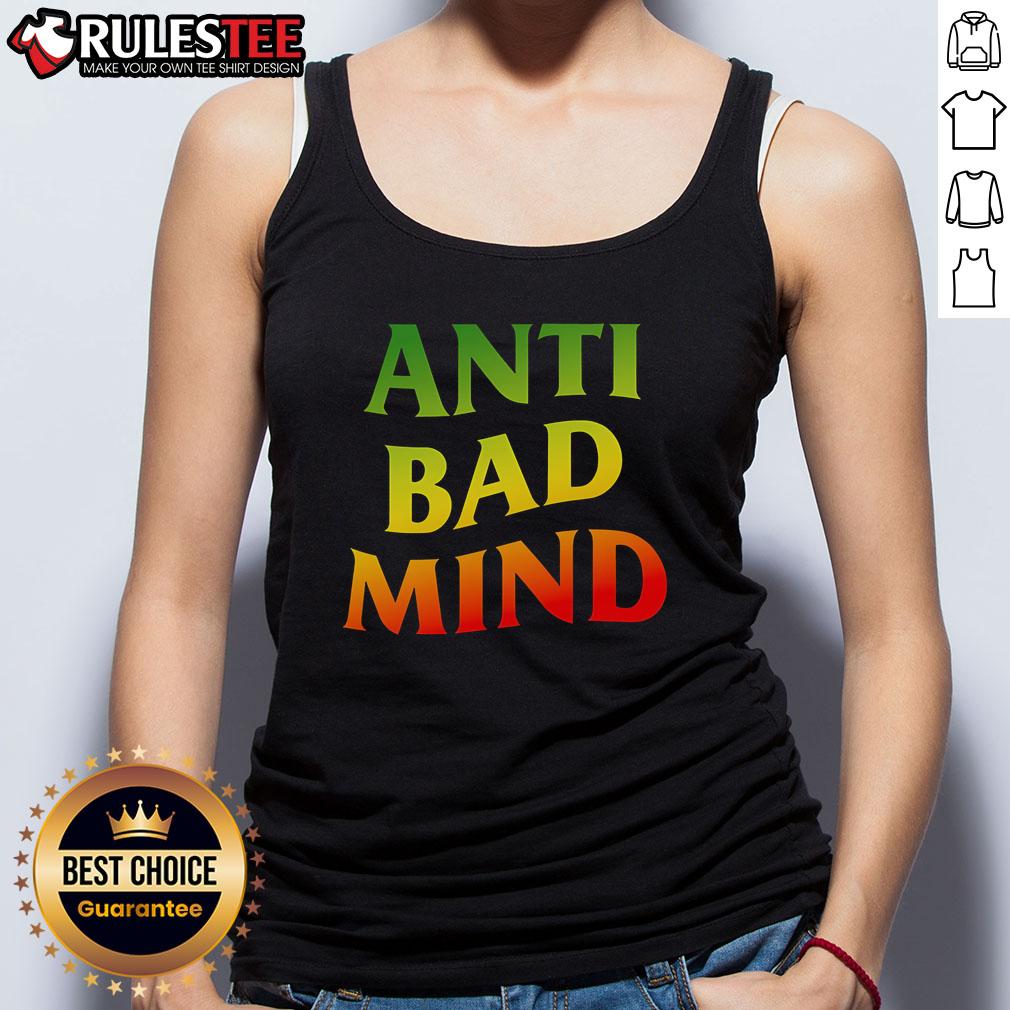 Awesome Gradient Anti Bad Mind T-Shirt - Image 4