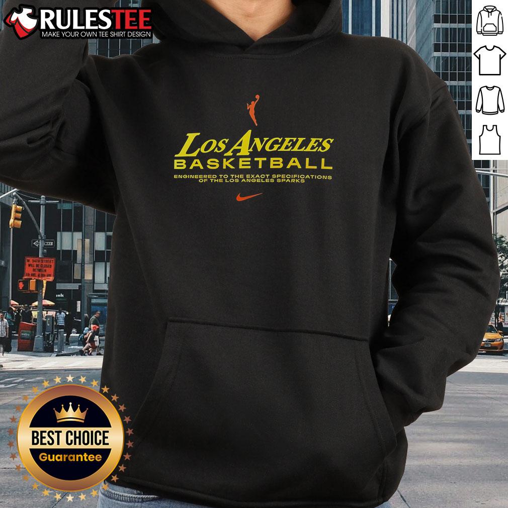 Awesome Los Angeles Basketball Engineered To The Exact Specifications Of The Los Angeles Sparks T-Shirt - Image 2
