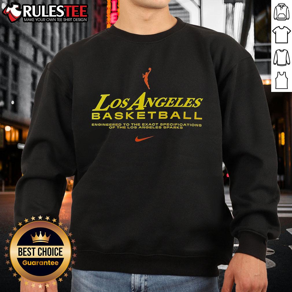Awesome Los Angeles Basketball Engineered To The Exact Specifications Of The Los Angeles Sparks T-Shirt - Image 5