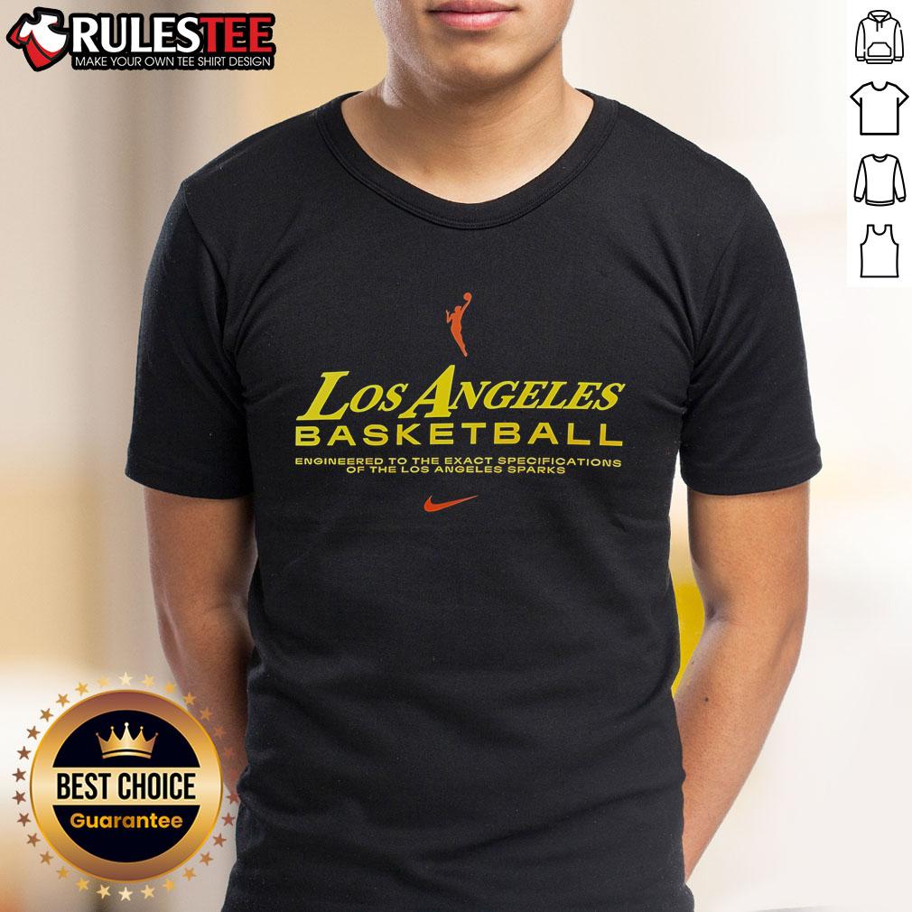 Awesome Los Angeles Basketball Engineered To The Exact Specifications Of The Los Angeles Sparks T-Shirt