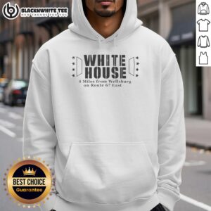 Alternative view of Original White House 4 Miles From Wellsburg On Route 67 East T-Shirt