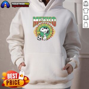 Alternative view of Top Peanuts Snoopy X Mexico Soccer T-Shirt