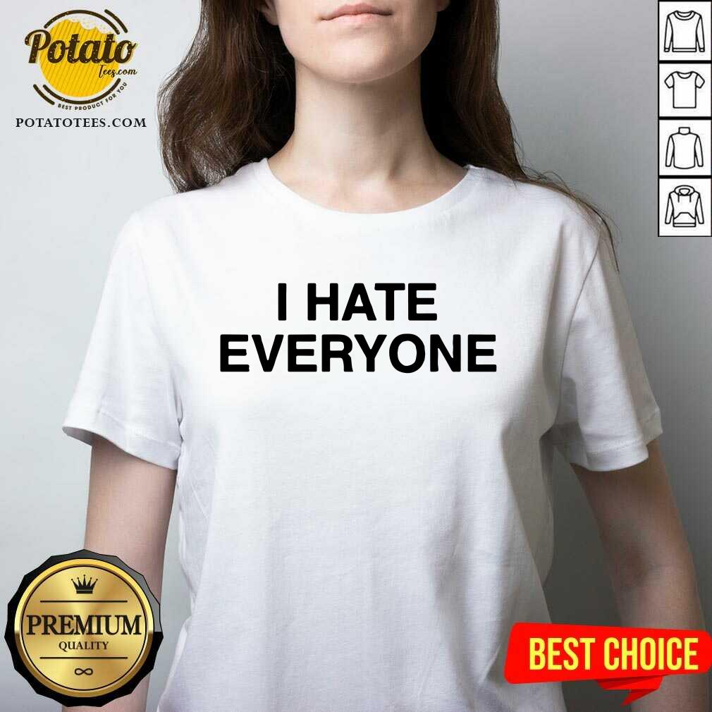 I Hate Everyone Shirt - Image 2