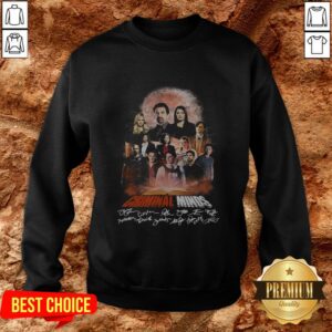 Alternative view of Official Criminal Minds Signatures Shirt