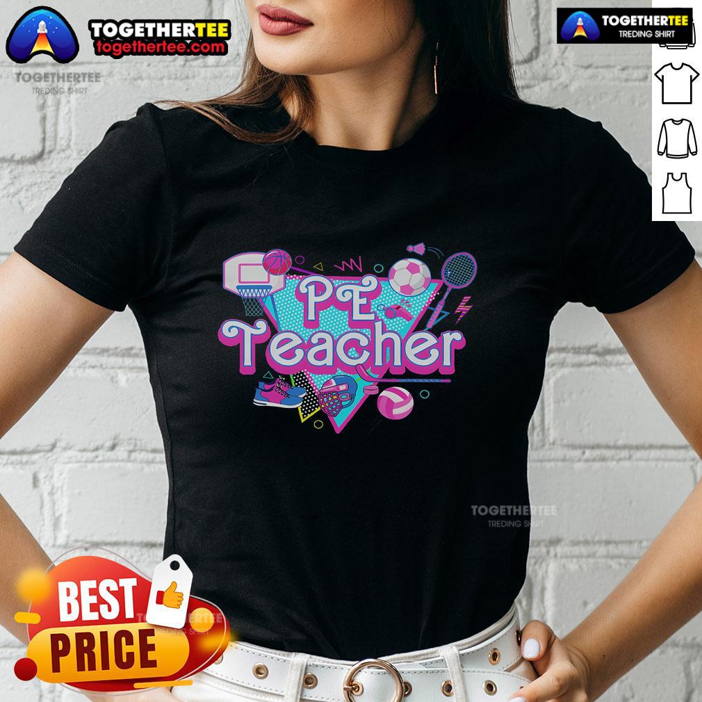 Pretty PE Teacher T-Shirt - Image 3