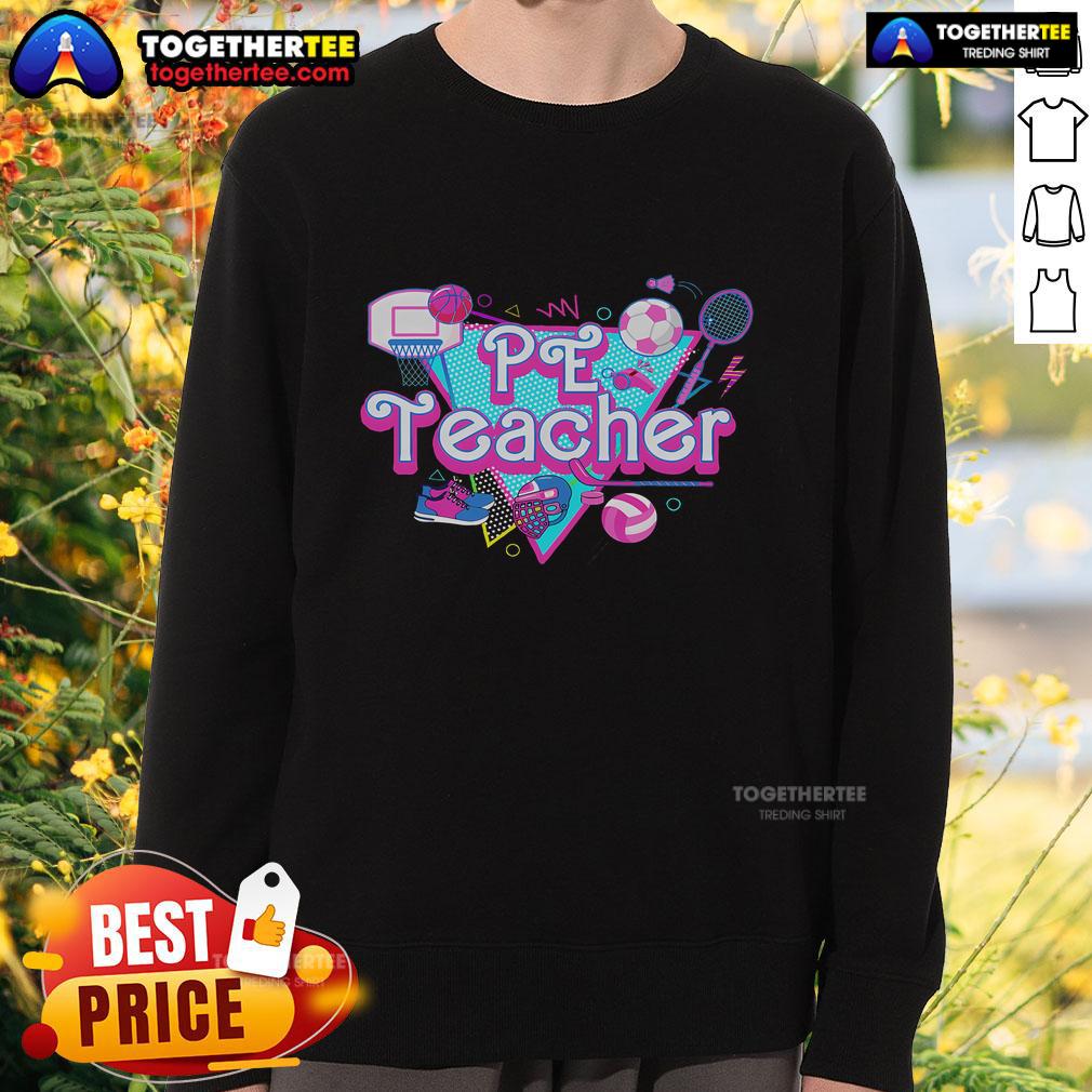 Pretty PE Teacher T-Shirt - Image 5