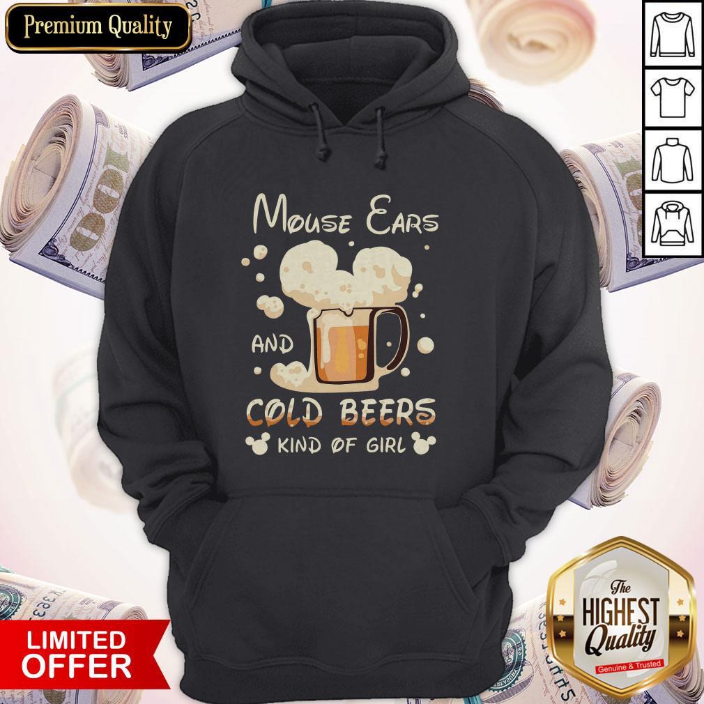 Mouse Ears And Cold Beers Kind Of Girl Shirt - Image 5