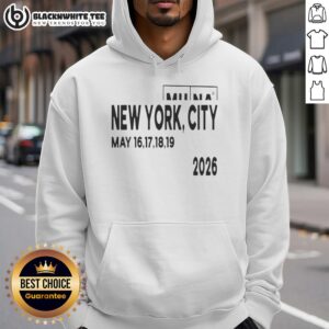 Alternative view of Nice Munaworld God Yes New York City May 16 19 2026 T-Shirt