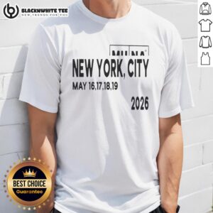 Nice Munaworld God Yes New York City May 16 19 2026 T-Shirt