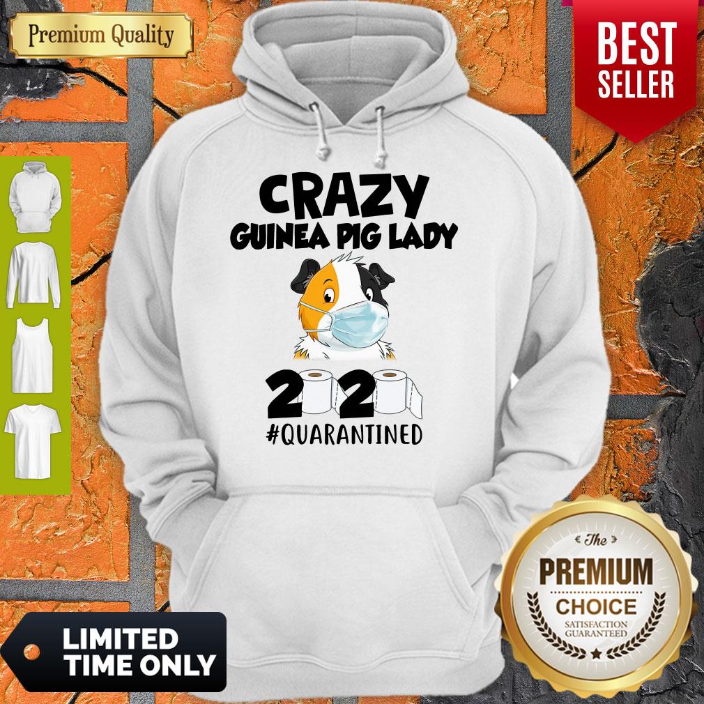 Top Crazy Guinea Pig Lady 2020 Quarantined Shirt - Image 3