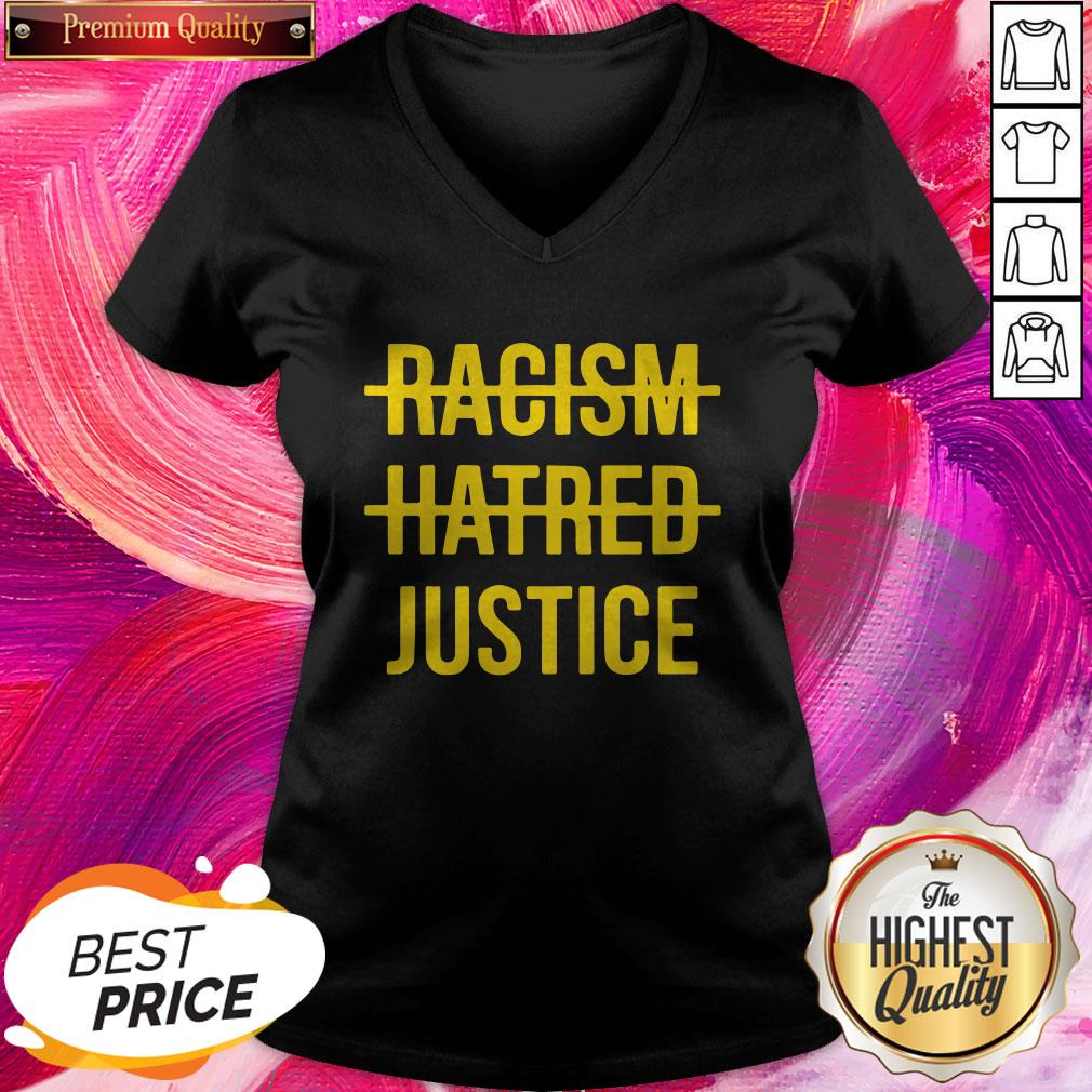 Super Nice Racism Hatred Justice Shirt - Image 2