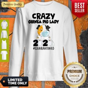 Alternative view of Top Crazy Guinea Pig Lady 2020 Quarantined Shirt