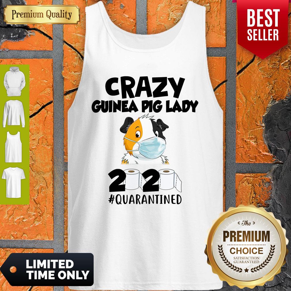 Top Crazy Guinea Pig Lady 2020 Quarantined Shirt - Image 5