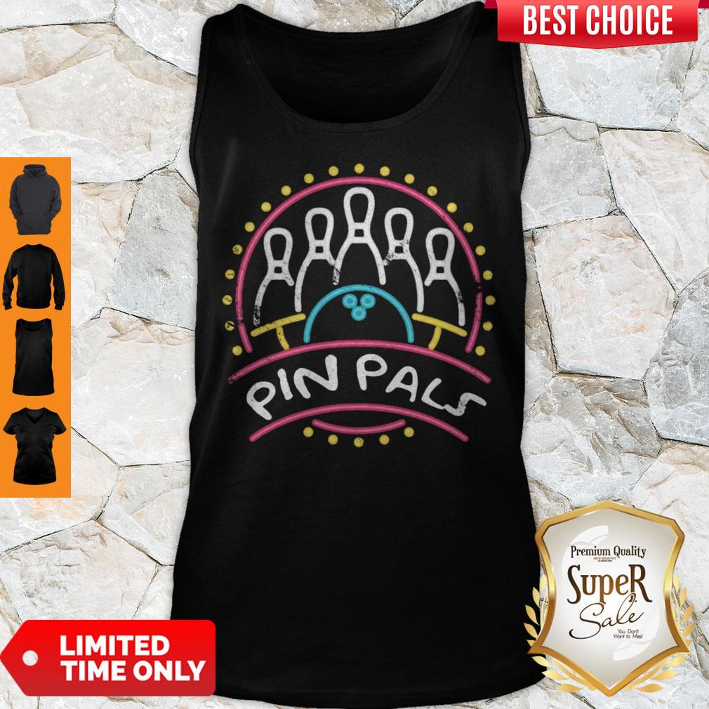 Good Pin Pals SIMPSONS Bowling Team Distressed Shirt - Image 4