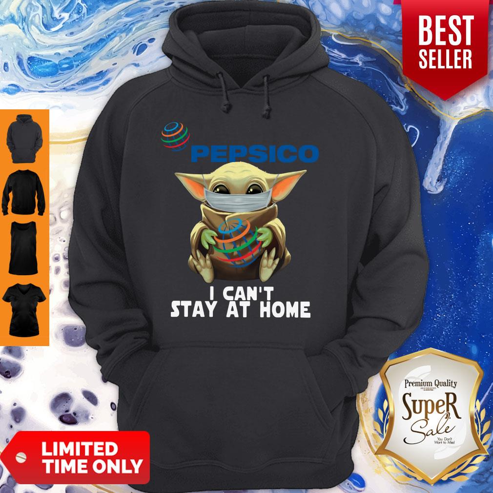 Premium Baby Yoda Mask Pepsico I Can’t Stay At Home Coronavirus Shirt - Image 2