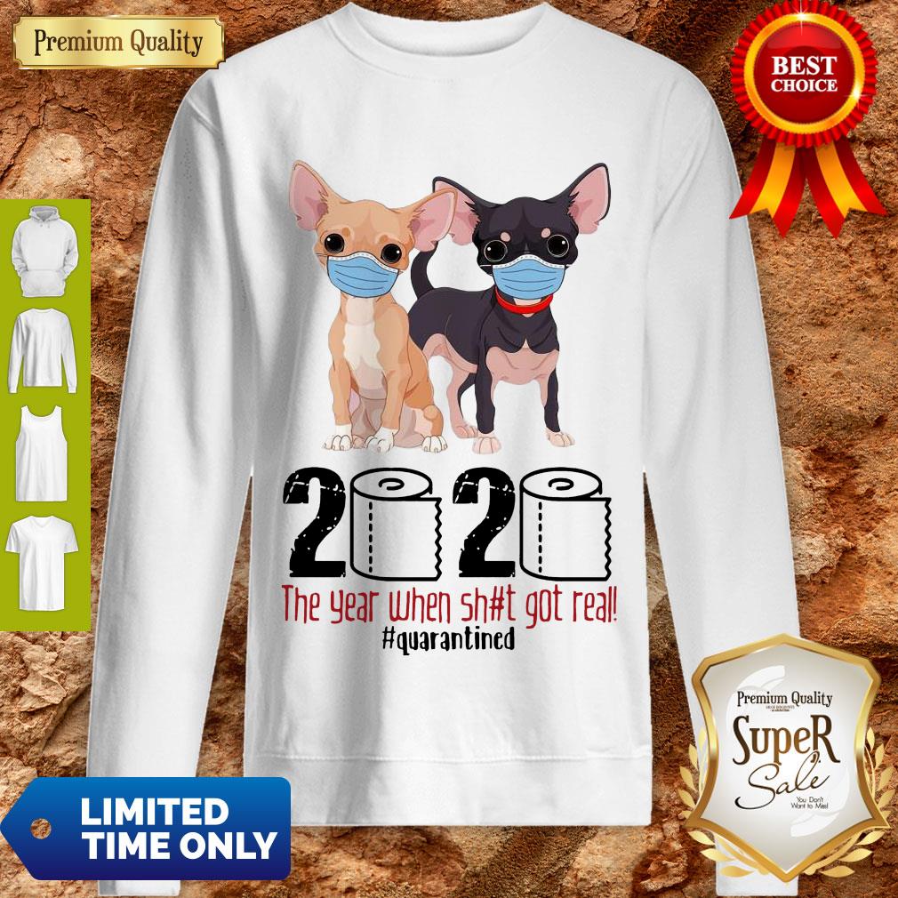 Premium Chihuahua Toilet Paper 2020 Coronavirus Shirt - Image 5