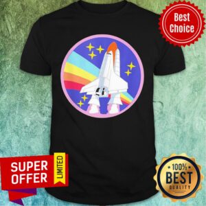 Rocket Rainbow Shooting Star Shirt