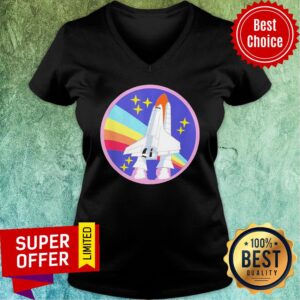 Alternative view of Rocket Rainbow Shooting Star Shirt