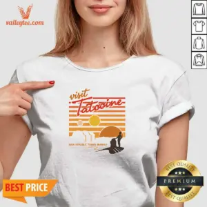 Alternative view of Nice Visit Tatooine Travel Bureau Shirt
