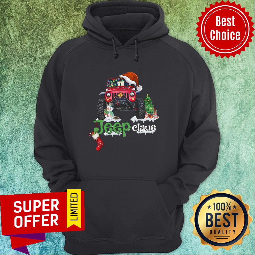 Santa Jeep Claus Christmas Shirt - Image 2
