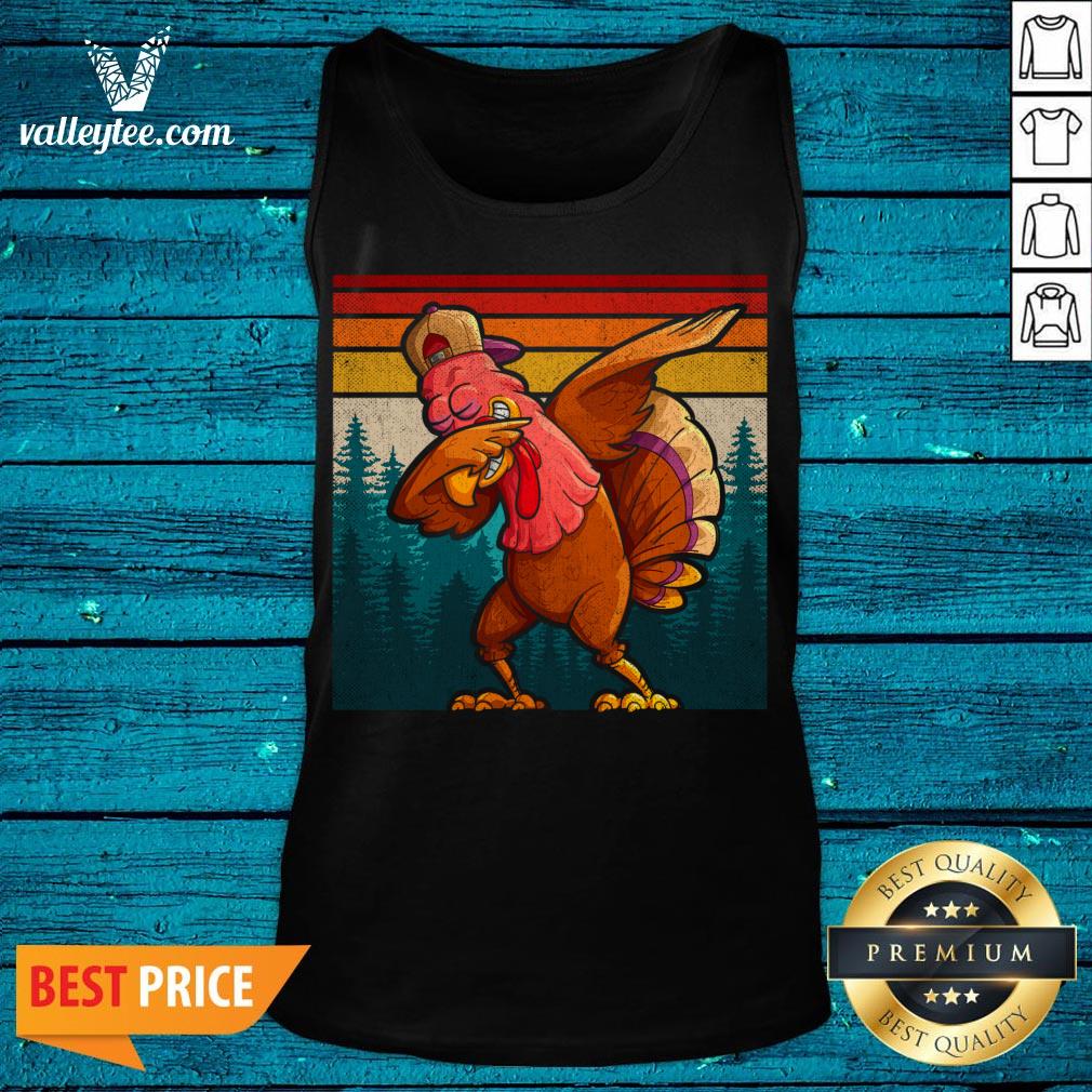 Super Nice Dabbing Truthahn Dab Thanksgiving Gift Shirt - Image 5