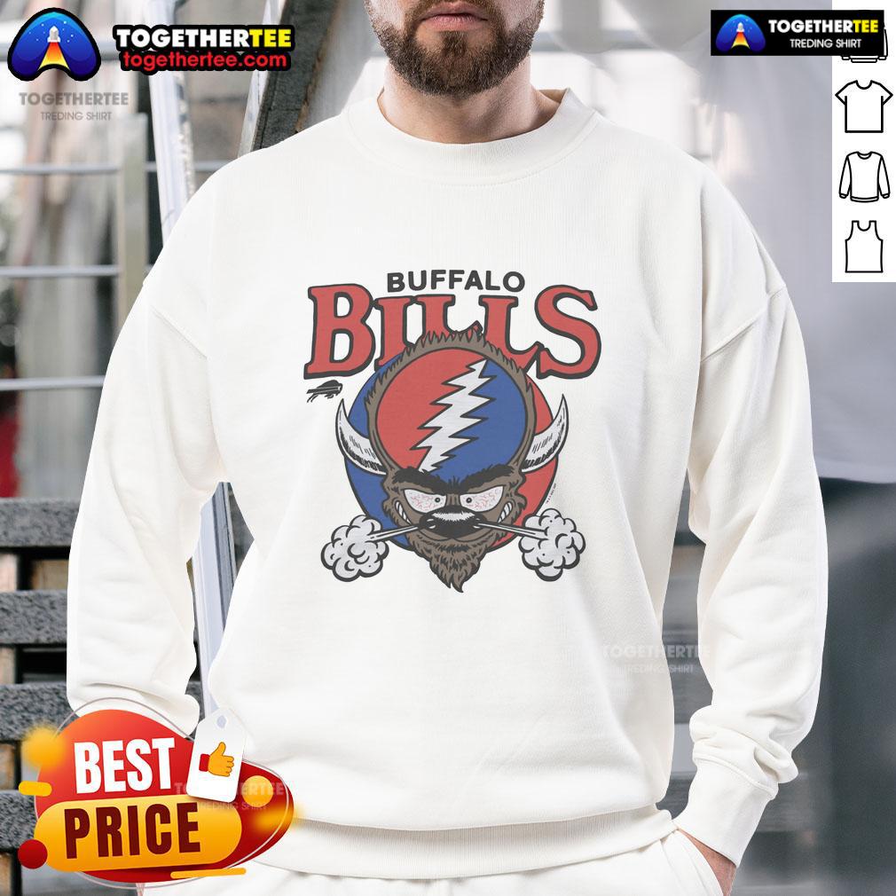 Premium Buffalo Bills Homage NFL X Grateful Dead T-Shirt - Image 5