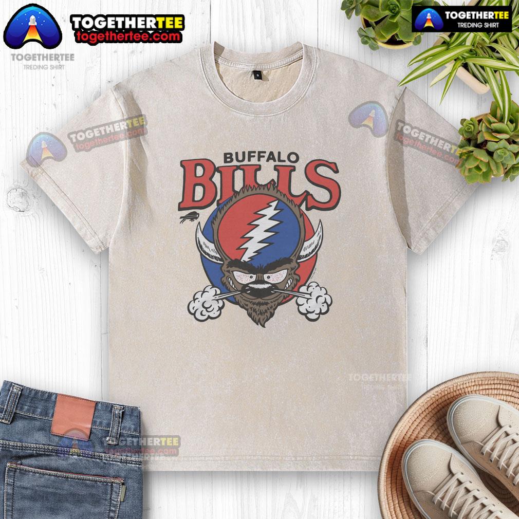 Premium Buffalo Bills Homage NFL X Grateful Dead T-Shirt - Image 6