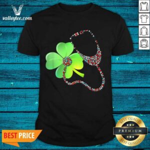 Good Nurse Stethoscope Shamrock St Patricks Day Shirt