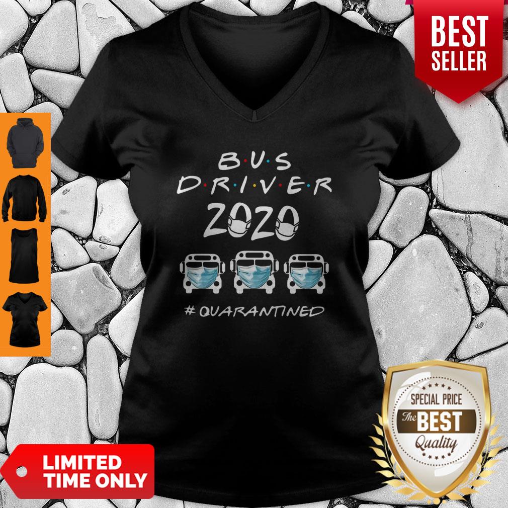 Bus Driver 2020 #Quarantined Covid-19 Shirt - Image 2