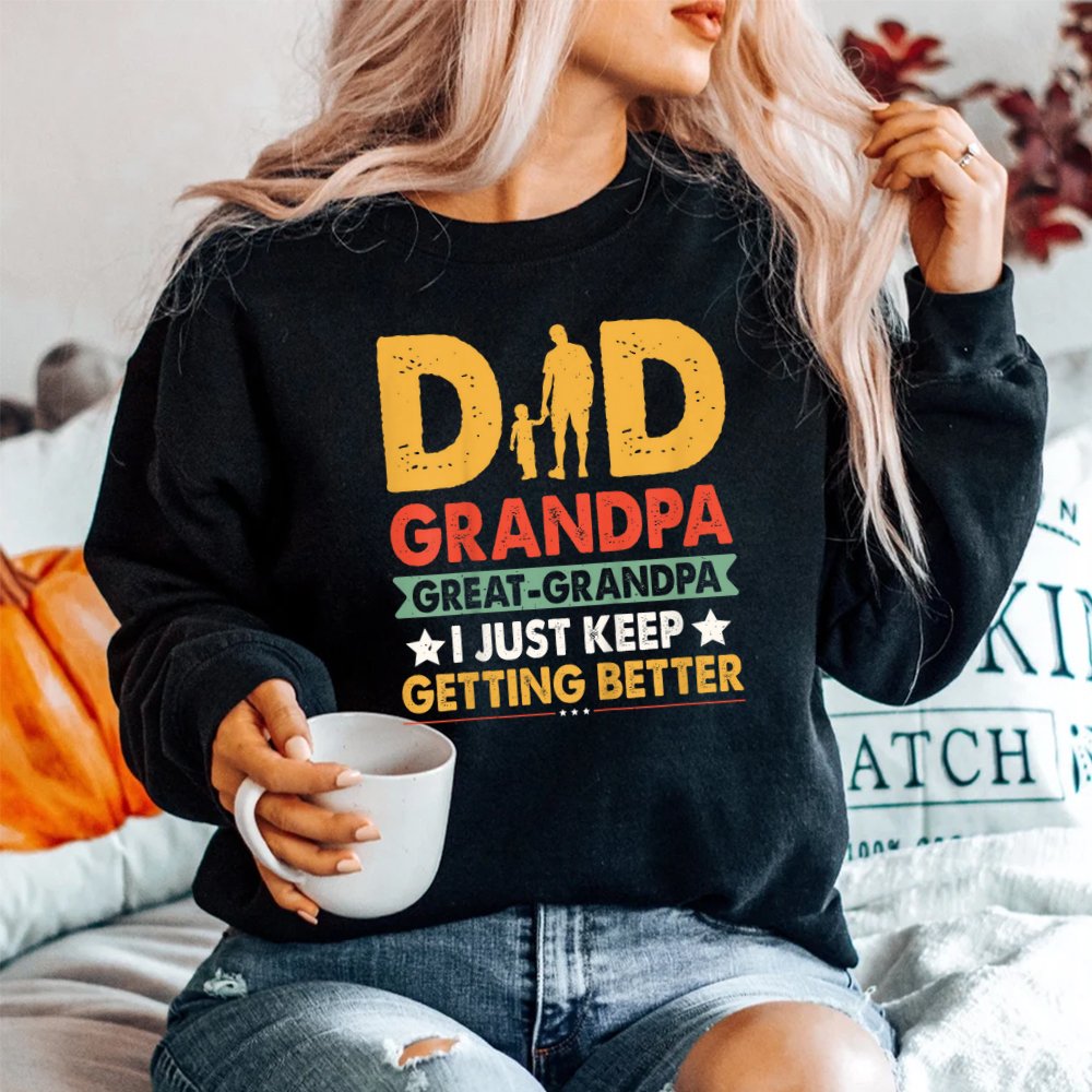 Funny Great Grandpa For Fathers Day Shirt - Image 2