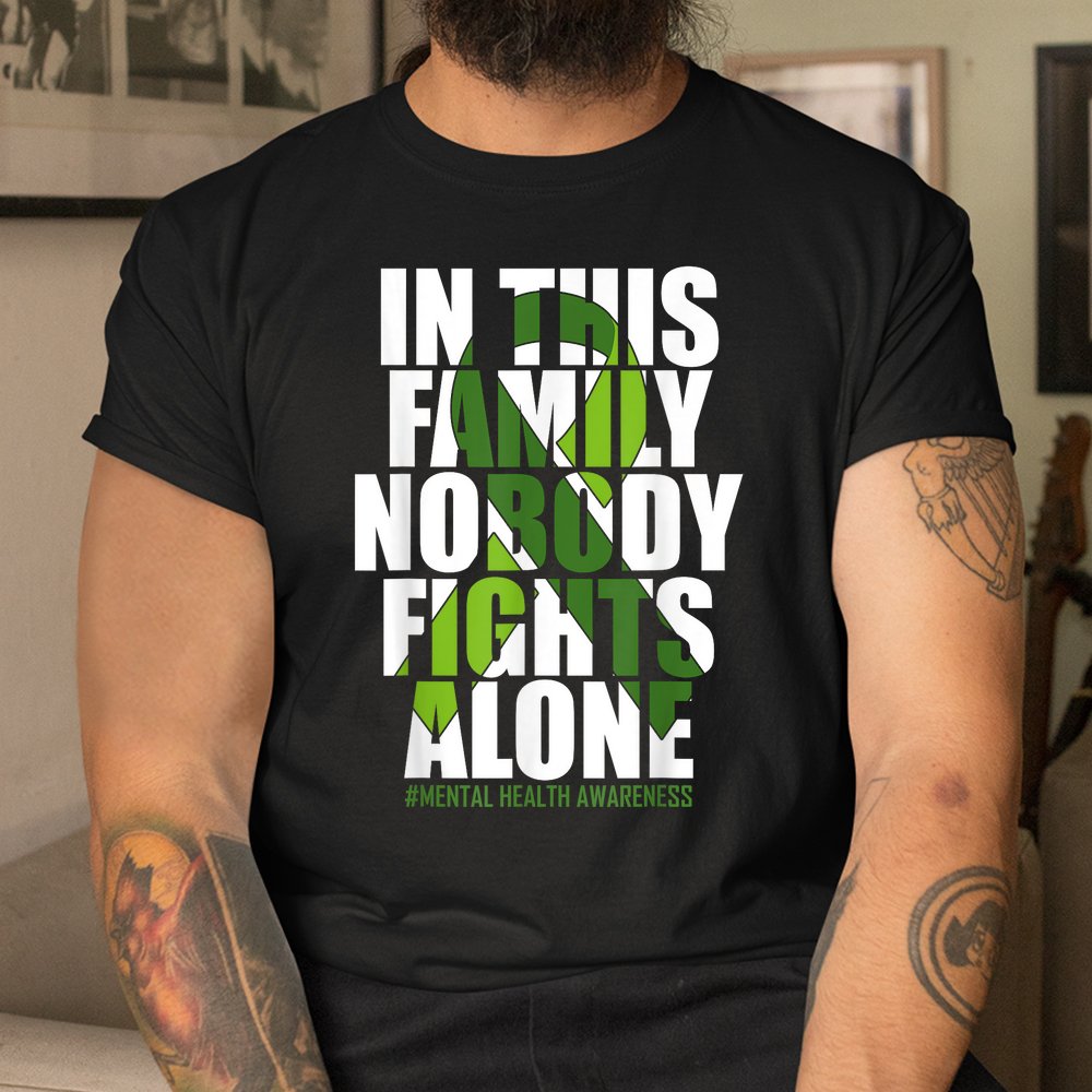 Mental Health Awareness Ribbon Family You Matter Kindness Shirt - Image 3