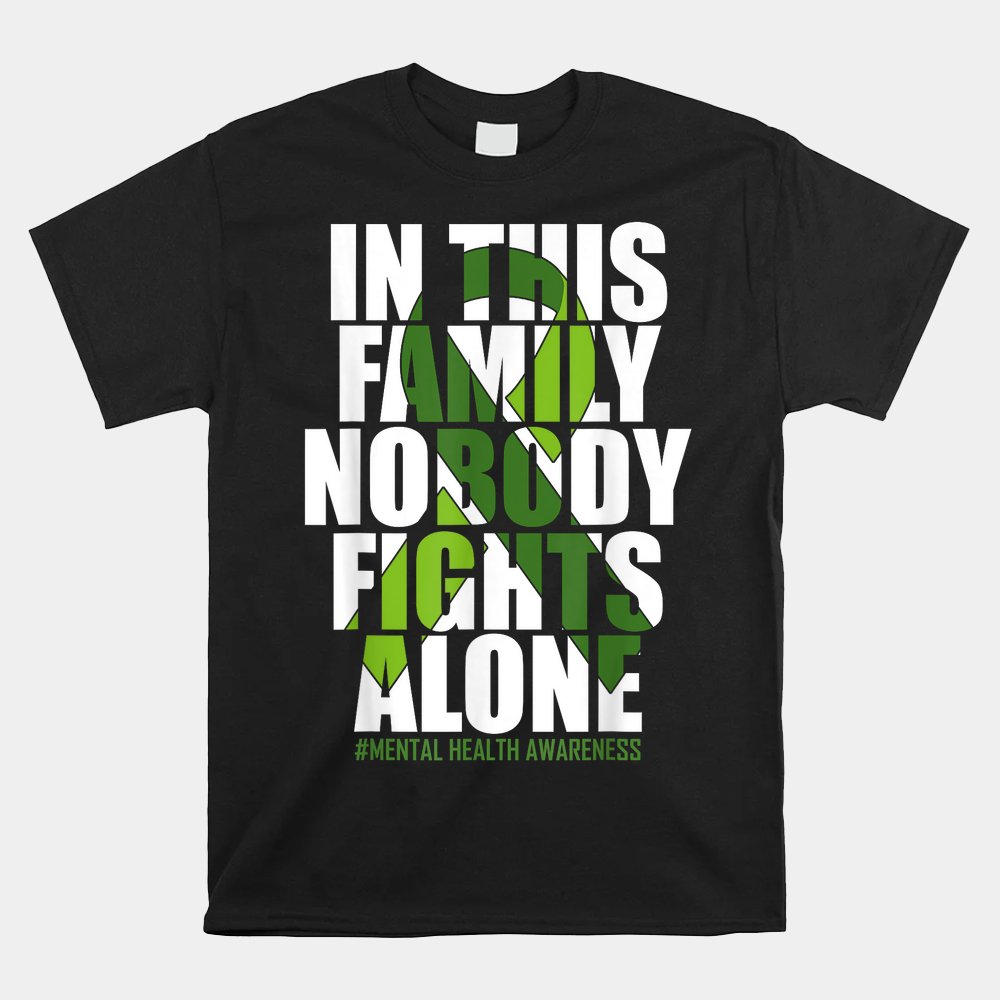 Mental Health Awareness Ribbon Family You Matter Kindness Shirt - Image 4