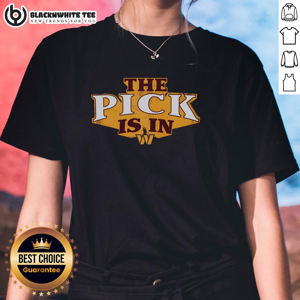 Top Washington Commanders Pick Is In T-Shirt - Image 5