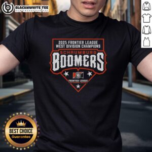 Top Schaumburg Boomers 2025 Frontier League West Division Champions T-Shirt