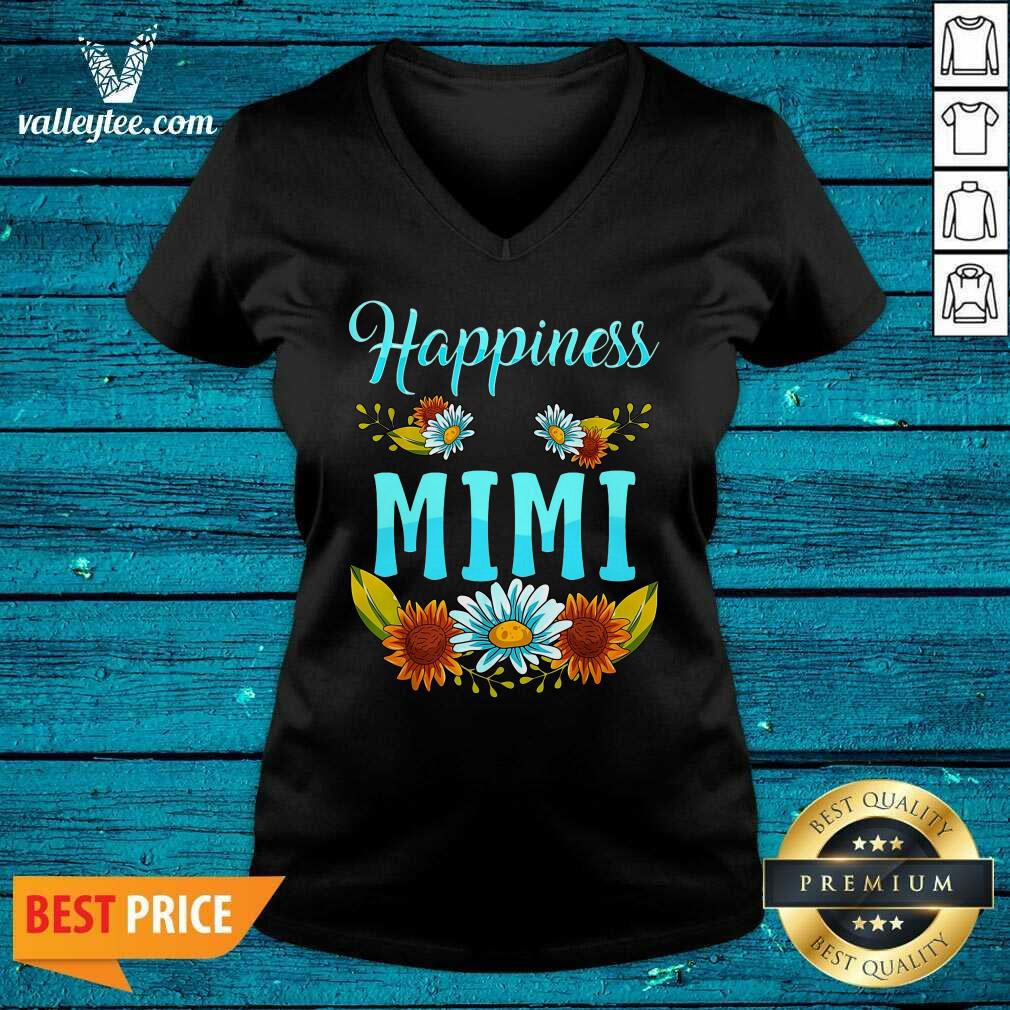 Flower Happiness Is Being A Mimi Shirt - Image 3