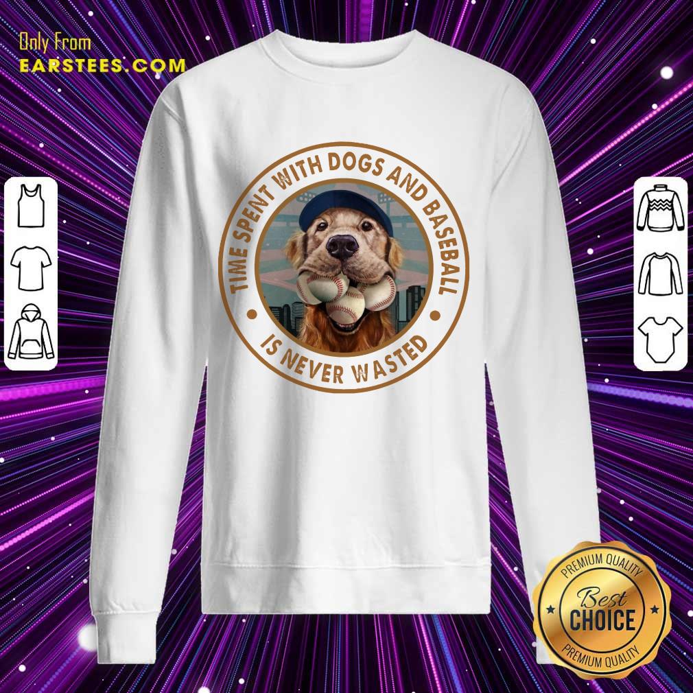 Top Time With Dogs And Baseball Shirt - Image 3