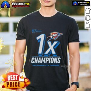 Oklahoma City Thunder 1X 2025 NBA Finals Champions Dunk Contest T-Shirt