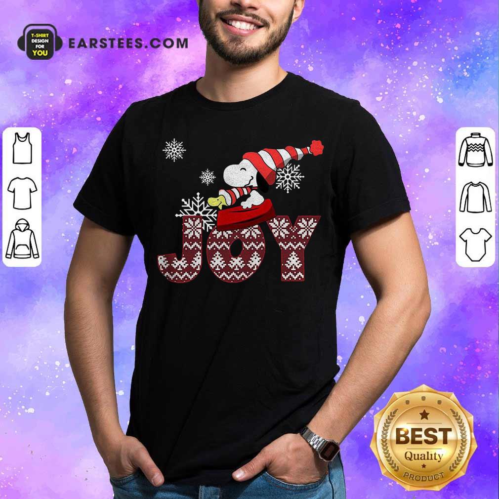 Original Snoopy Joy Merry Christmas Shirt