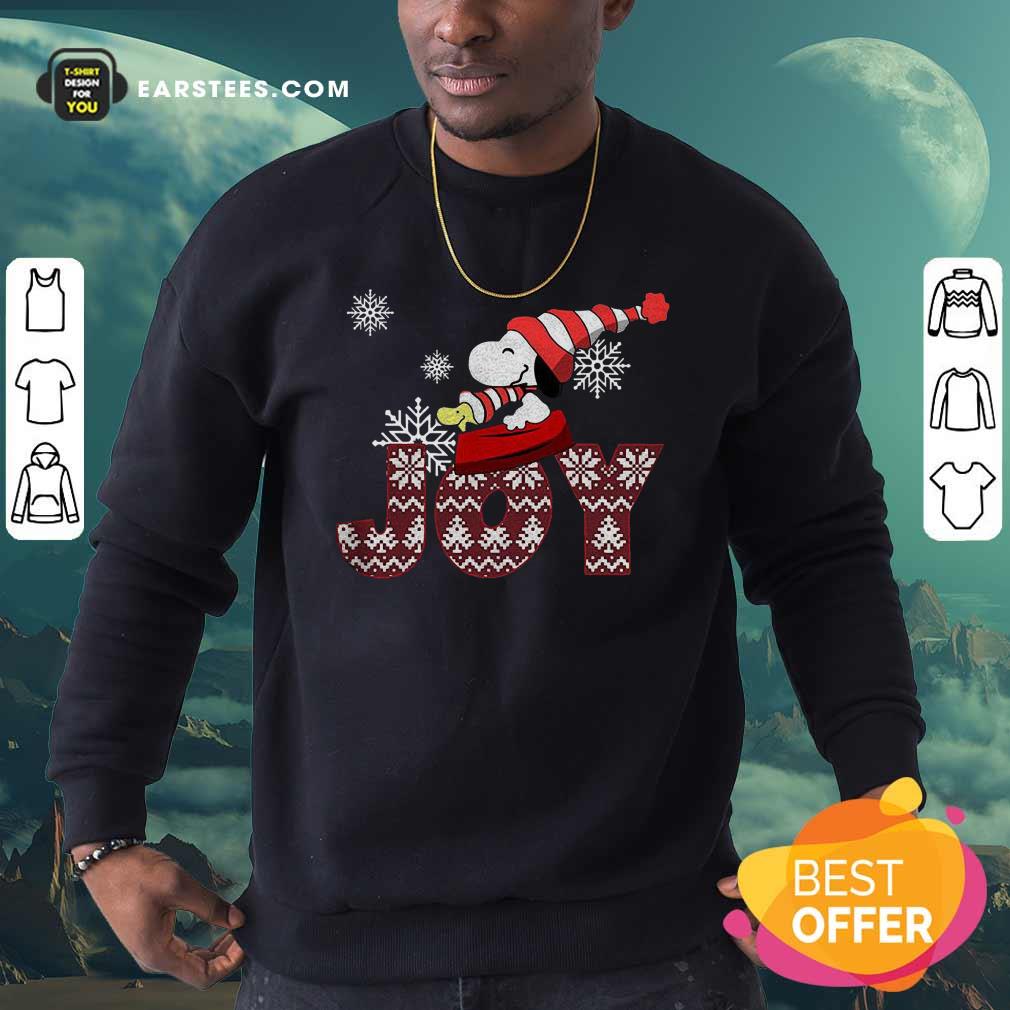 Original Snoopy Joy Merry Christmas Shirt - Image 5