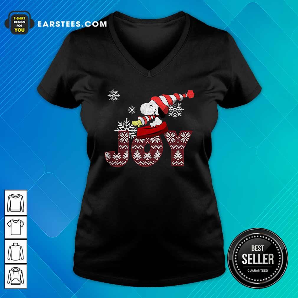 Original Snoopy Joy Merry Christmas Shirt - Image 3