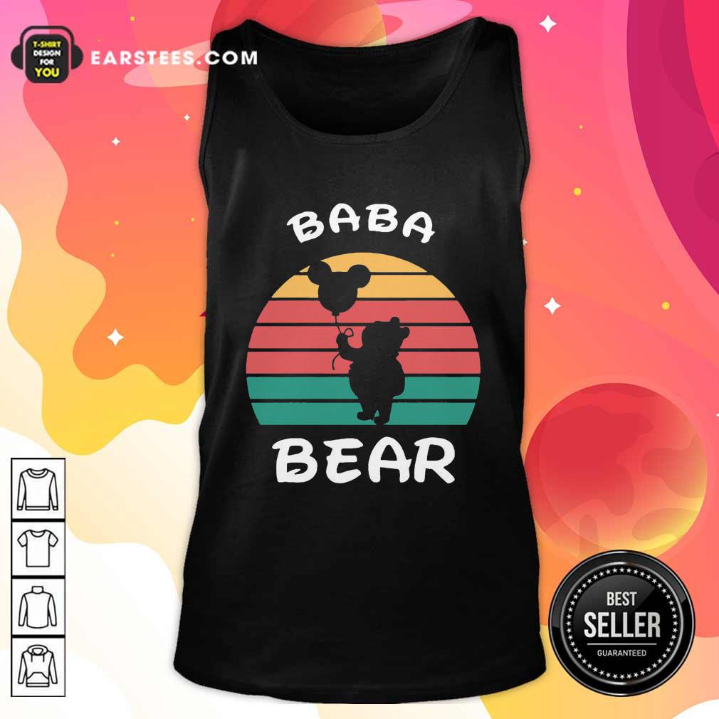 Perfect Baba Bear Disney Vintage Retro Shirt - Image 4