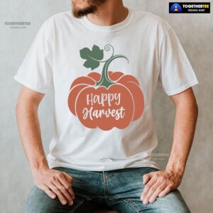 Alternative view of Happy Harvest Pumpkin Thanksgiving T-Shirt