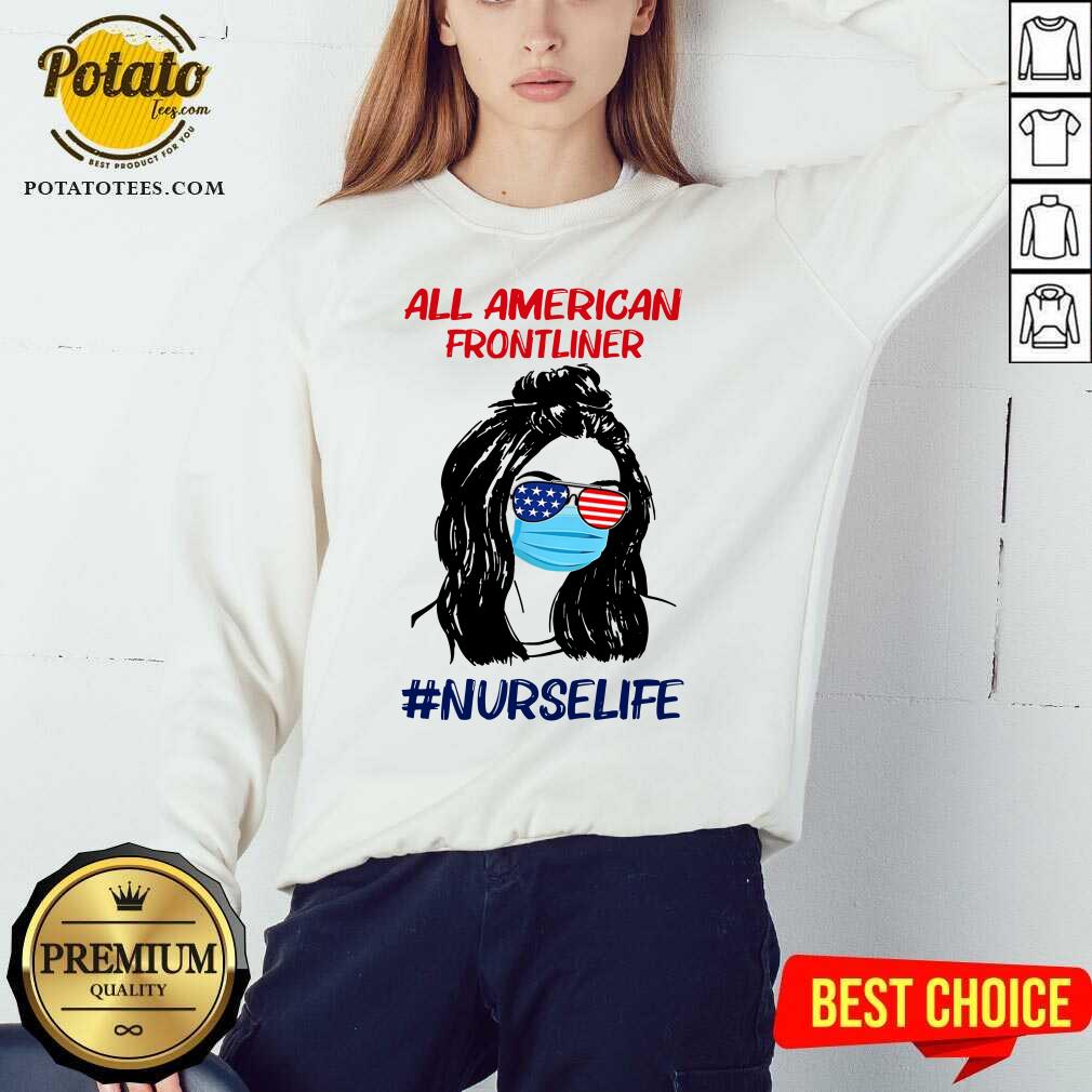 Girl All American Frontliner Nursefile Shirt - Image 4