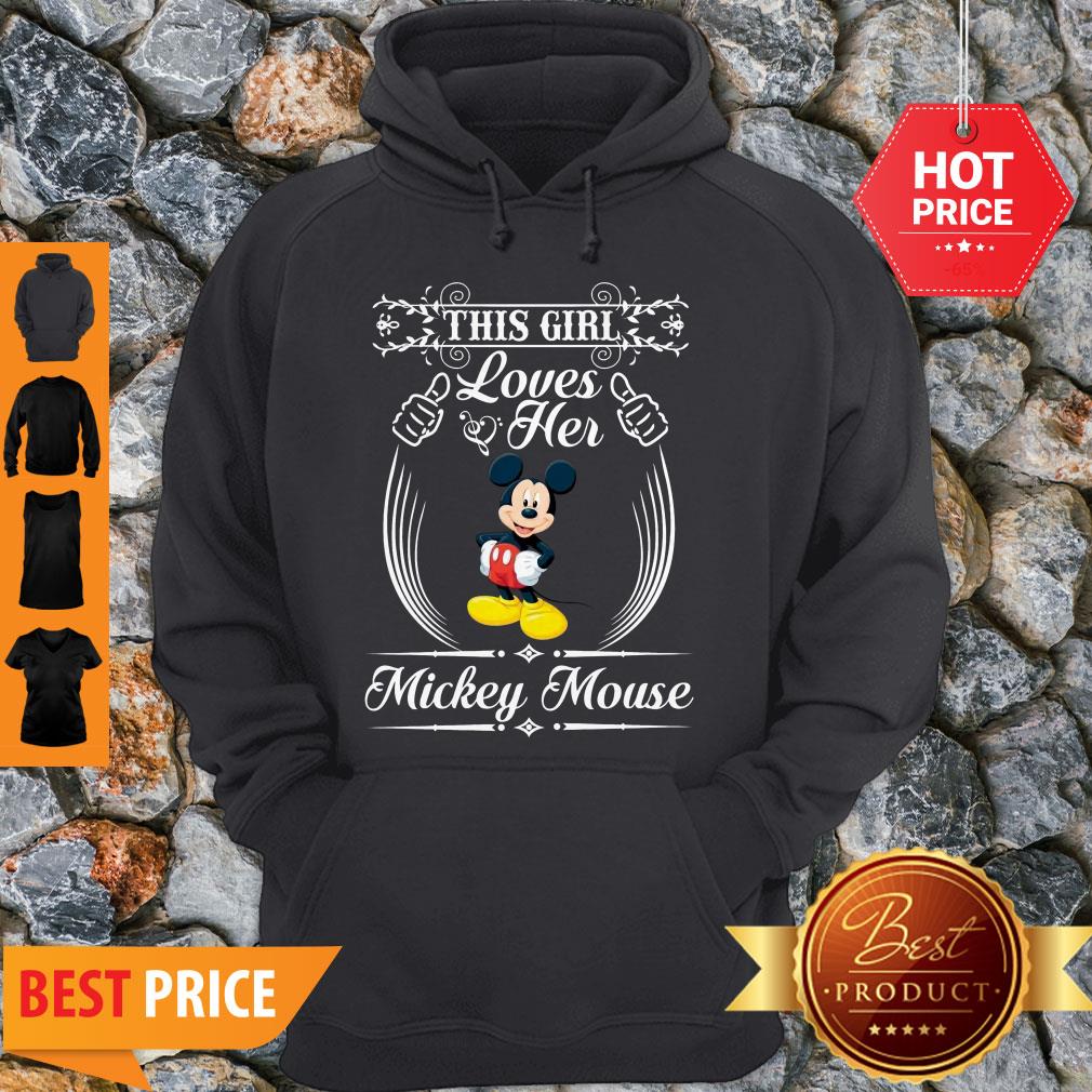Official This Girl Loves Her Mickey Mouse Shirt - Image 3